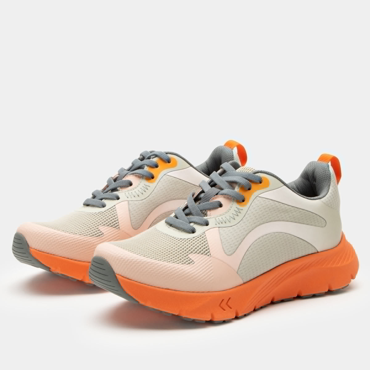 Exhault Electric Orange Shoe - Alegria Shoes