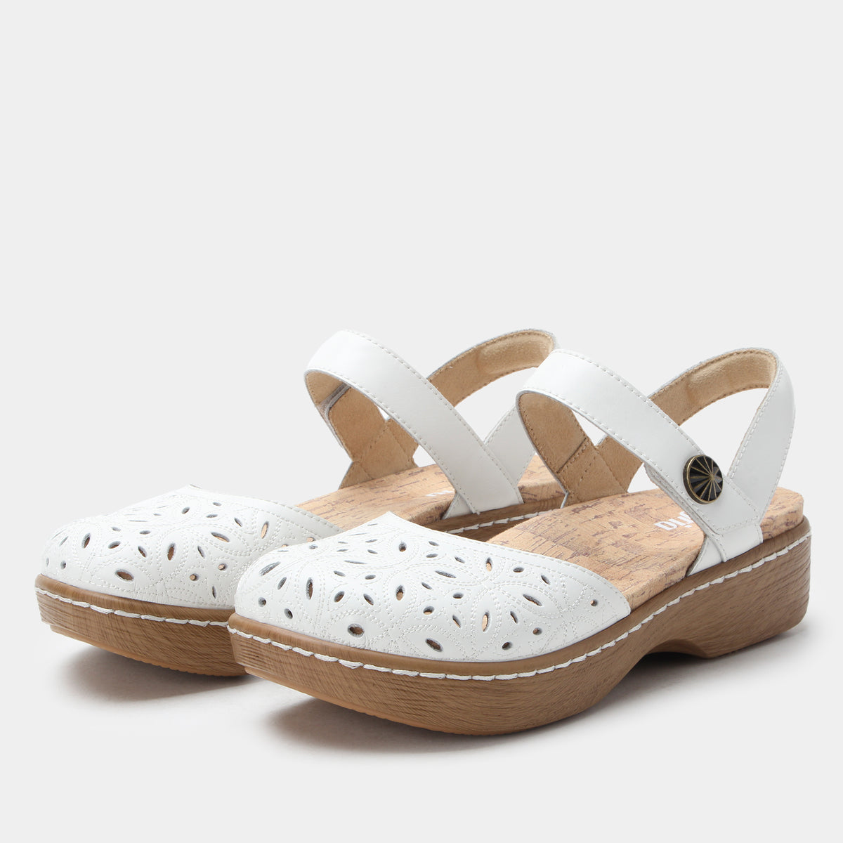 Opal White Breeze Shoe - Alegria Shoes