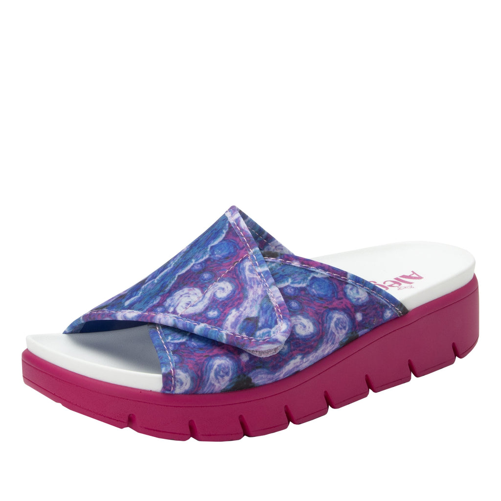 Airie Such A Monet Multi sandal with Dreamfit technology and heritage sport footbed - AIR-267_S1 (2038707716150)