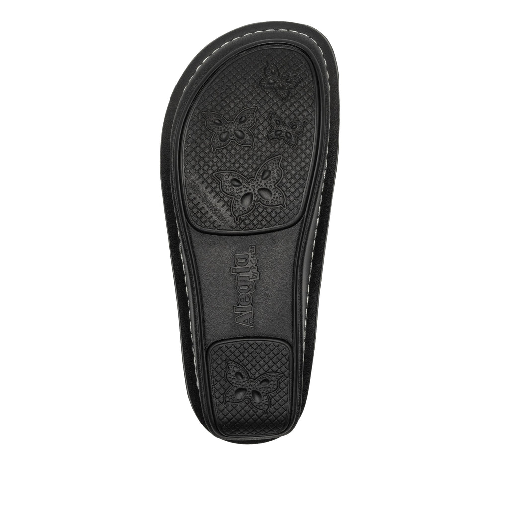 Classic Feral leather open back clog on classic rocker outsole - ALG-7501_S6