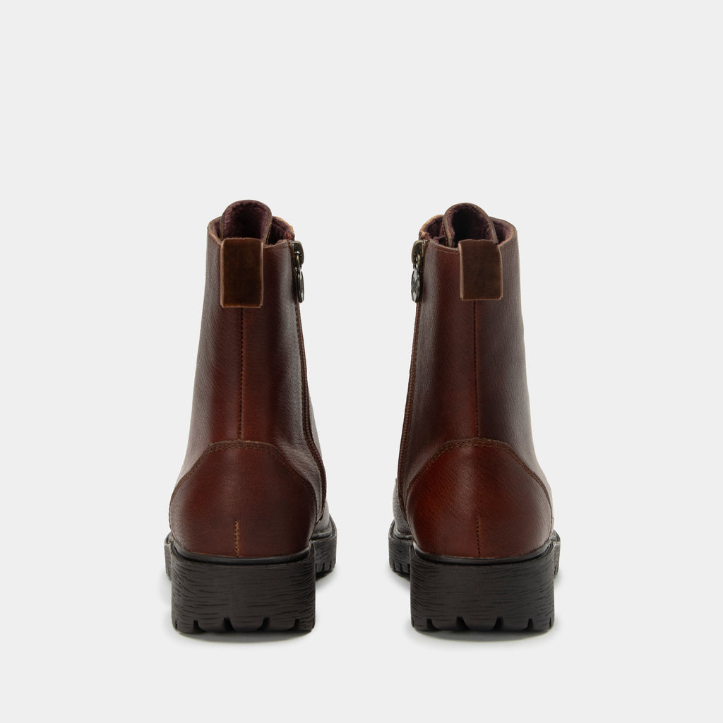Ari Chestnut Boot | Alegria Shoes