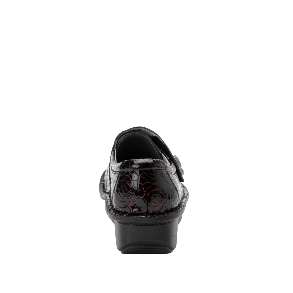 Deliah Winery professional shoe with an ajustable closure strap on a classic rocker outsole  - ALG-DEL-7584_S4