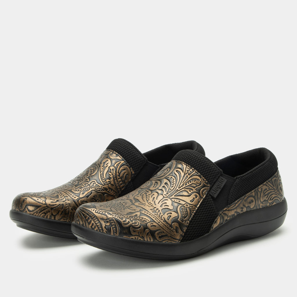 Duette Bronze Swell Shoe | Alegria Shoes