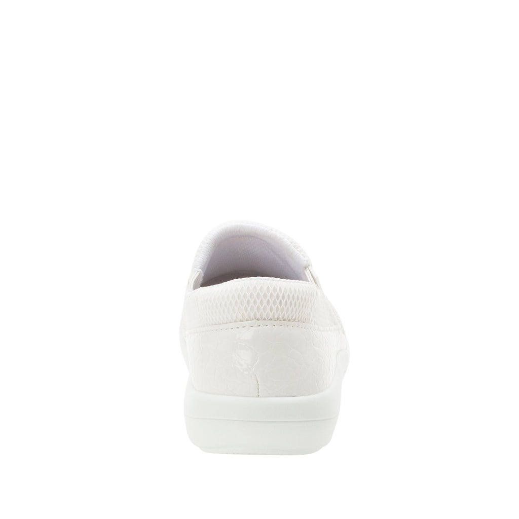 Duette Flourish White sport rocker professional shoe with dual density polyurethane outsole. DUE-956_S3 (2298577387574)