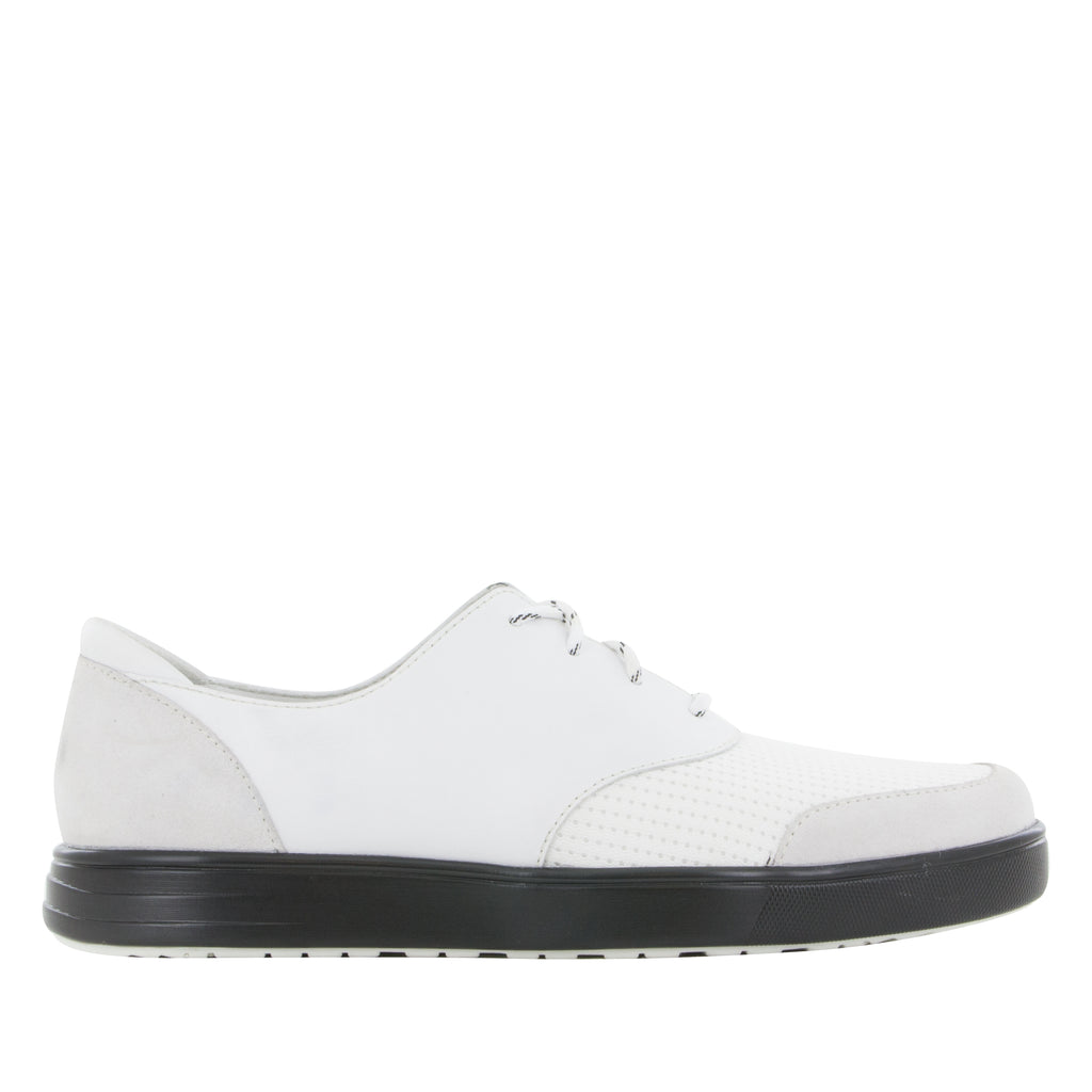 Alegria Men's Flexer White Shoe (517080973366)