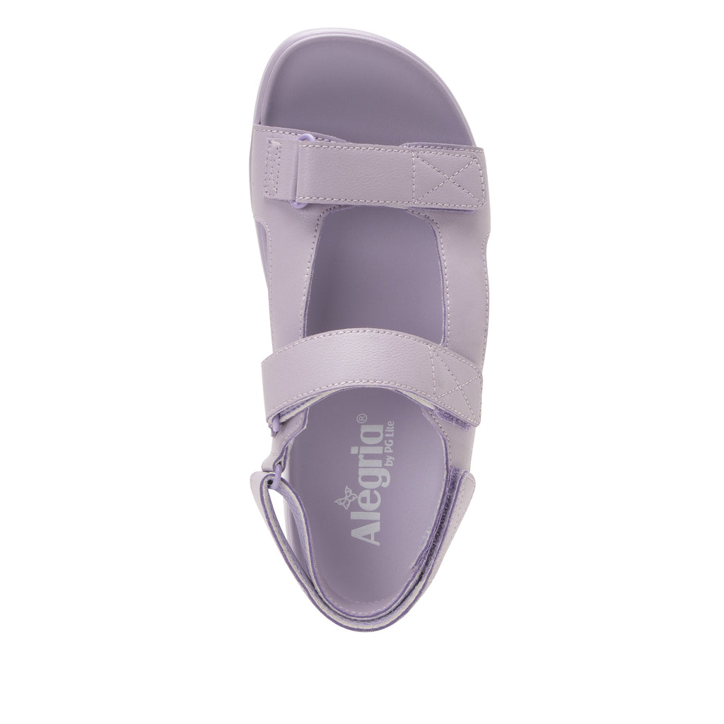 Henlee Lilac strappy sandal on a heritage outsole- HLE-7437_S5