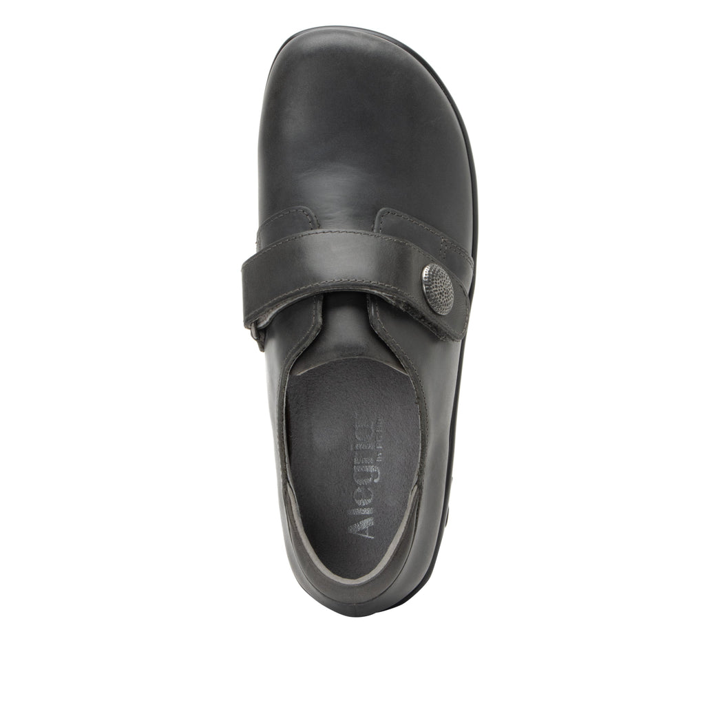 Joleen Oiled Ash Professional Shoe with adjustable strap closure on the career casual outsole - JOL-7413_S4