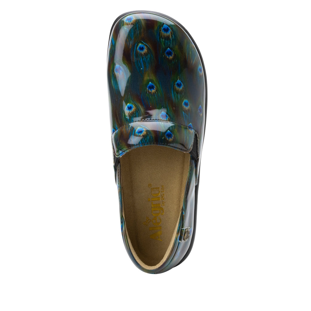 Keli Peacock slip on style shoe with career casual outsole - KEL-7595_S5