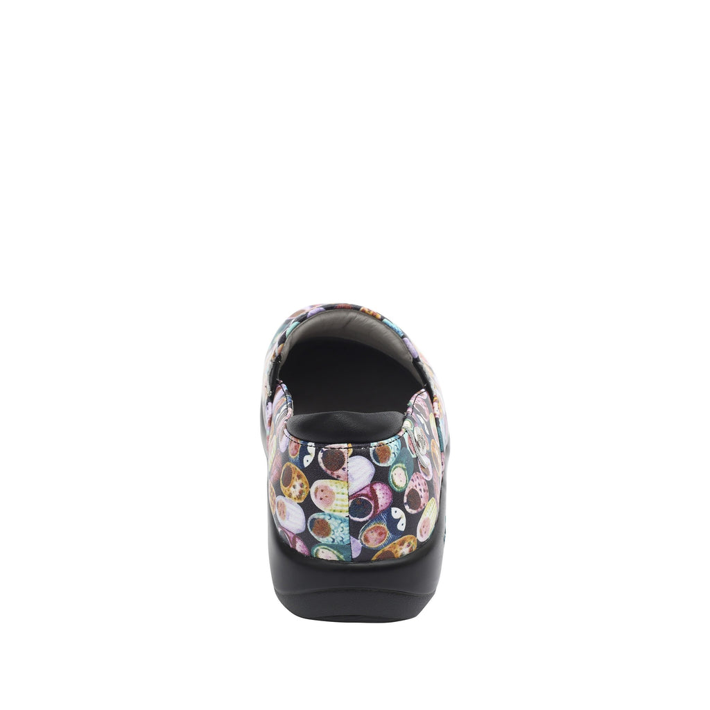 Keli Fresh Baked Black slip on style shoe with career casual outsole - KEL-7811_S4