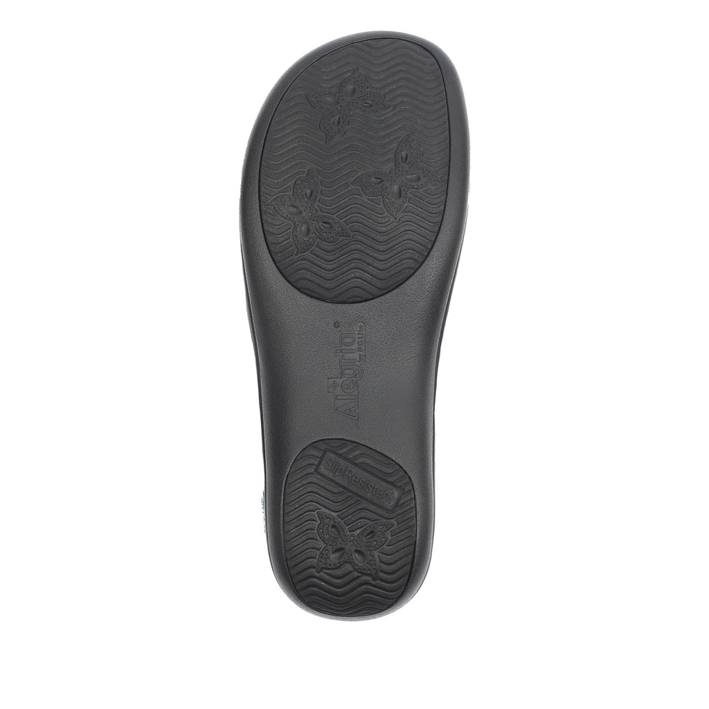 Keli Fresh Baked Black slip on style shoe with career casual outsole - KEL-7811_S6