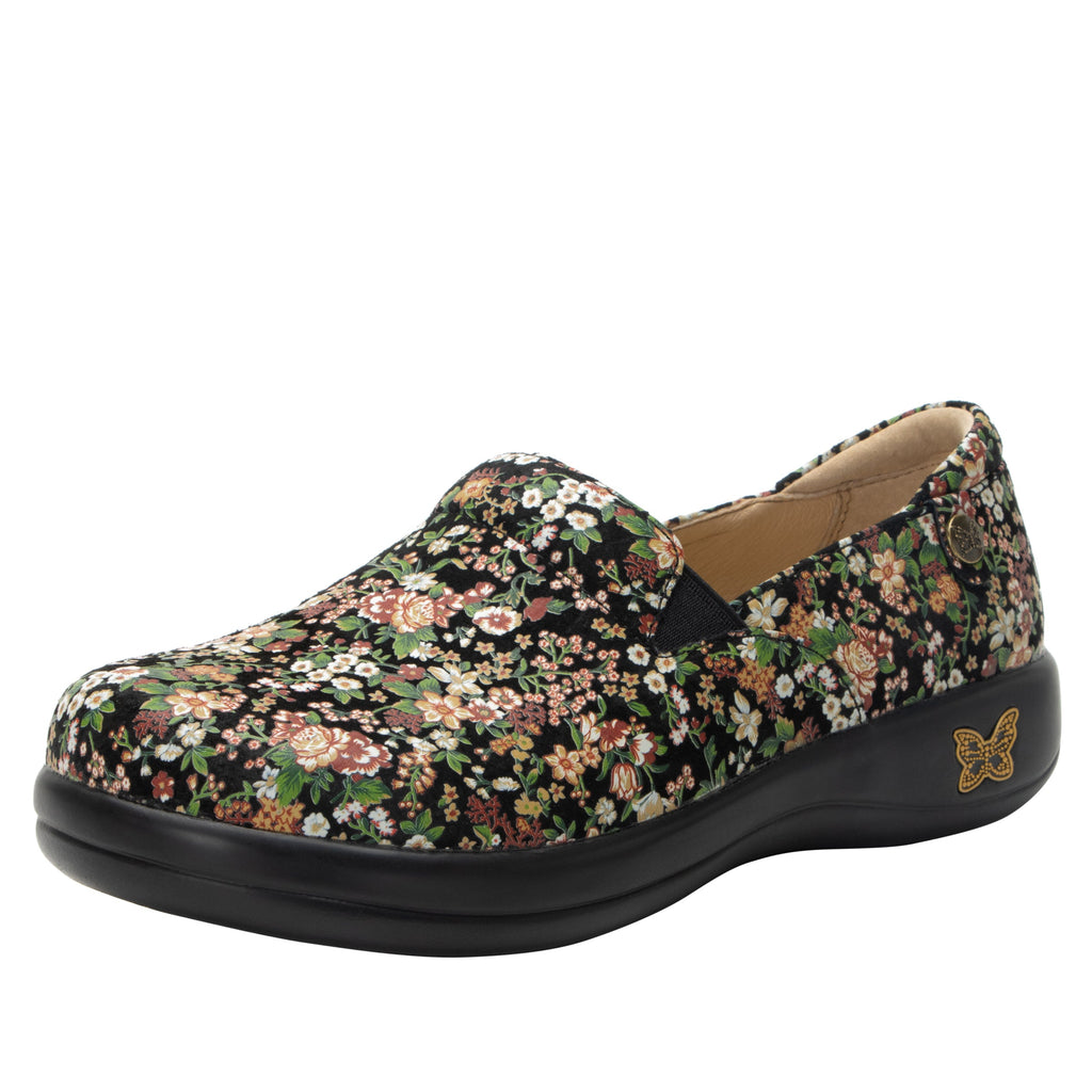Keli Earthy Bloom professional slip on style shoe on a career casual outsole - KEL-7404_S1