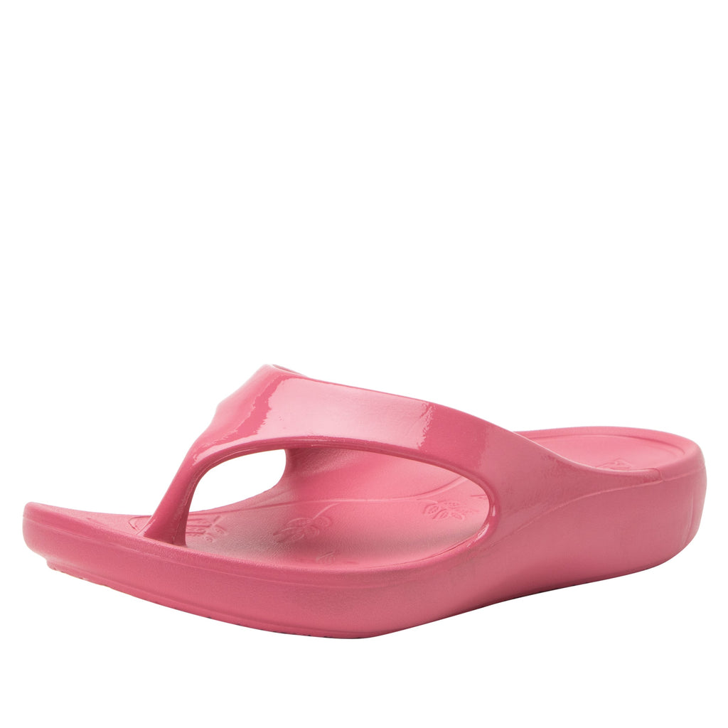 Ode Fuchsia Gloss EVA flip-flop sandal on recovery rocker outsole - ODE-7455_S1