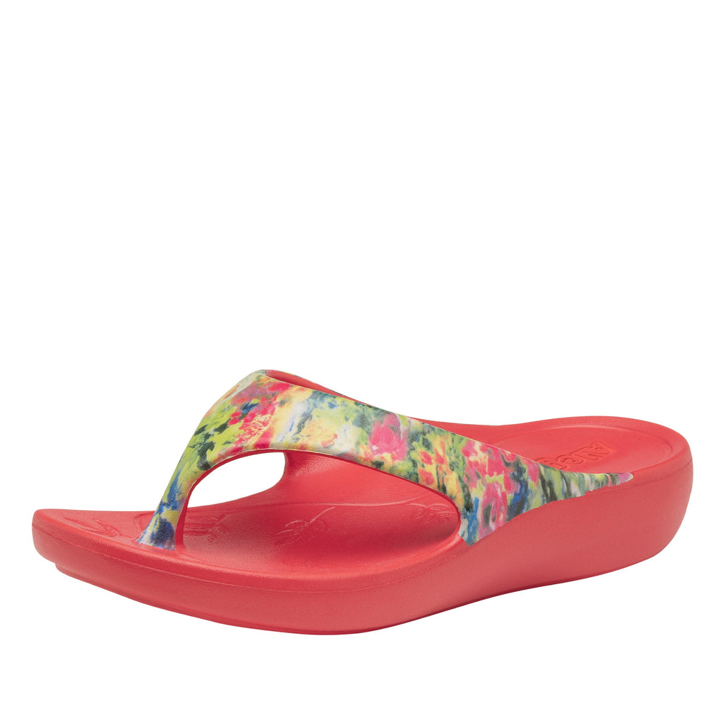 Ode Itchycoo EVA flip-flop sandal on recovery rocker outsole - ODE-7769_S1