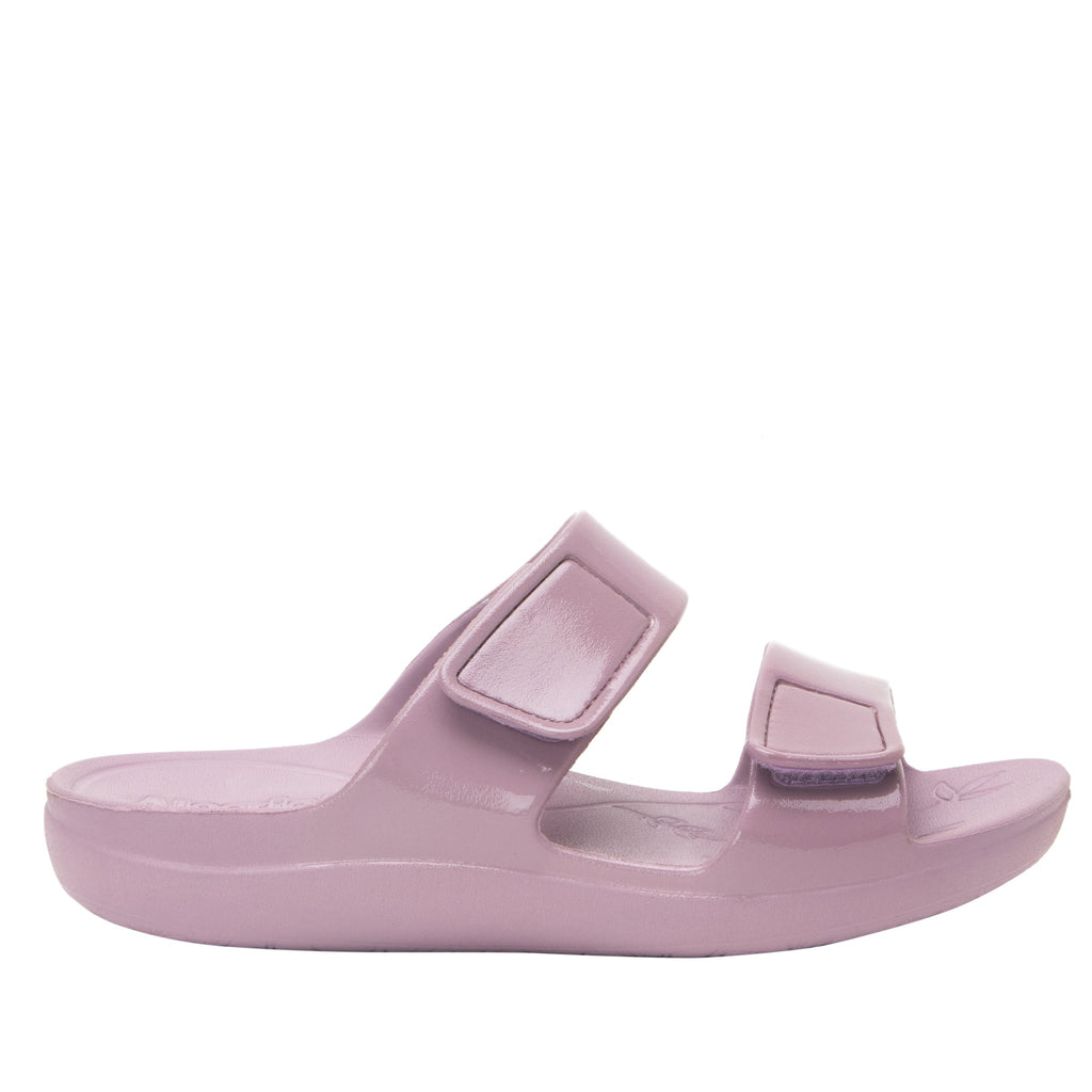Orbyt Lilac Gloss EVA slide sandal on recovery rocker outsole - ORB-7437_S2
