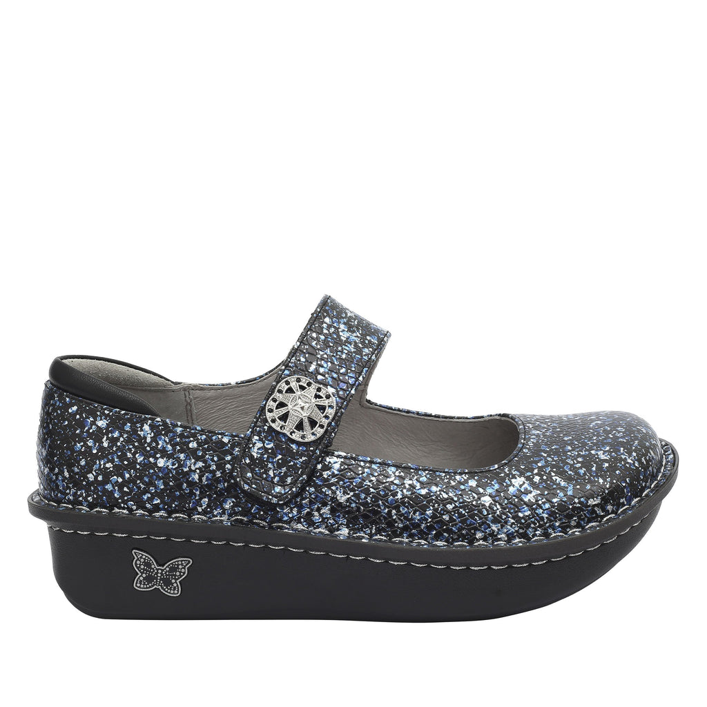 Paloma Blue Racer Mary Janes with Classic Rocker Outsole - PAL-7608_S3