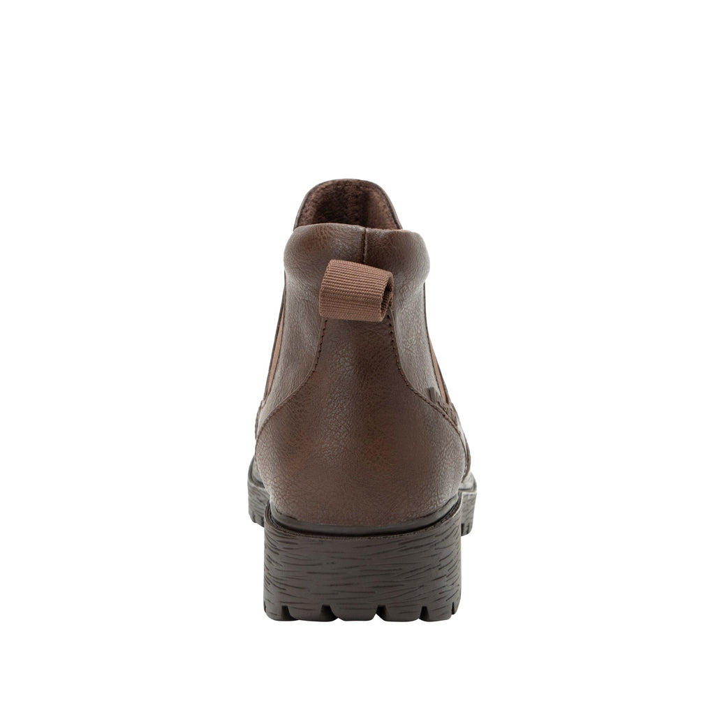Rowen Brown vegan leather boot on the new Luxe Lug outsole - ROW-7658_S3