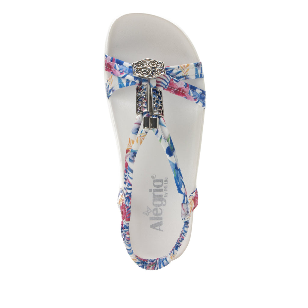 Roz Tropic t-strap sandal with vegan uppers and decorative hardware - ROZ-7415_S5