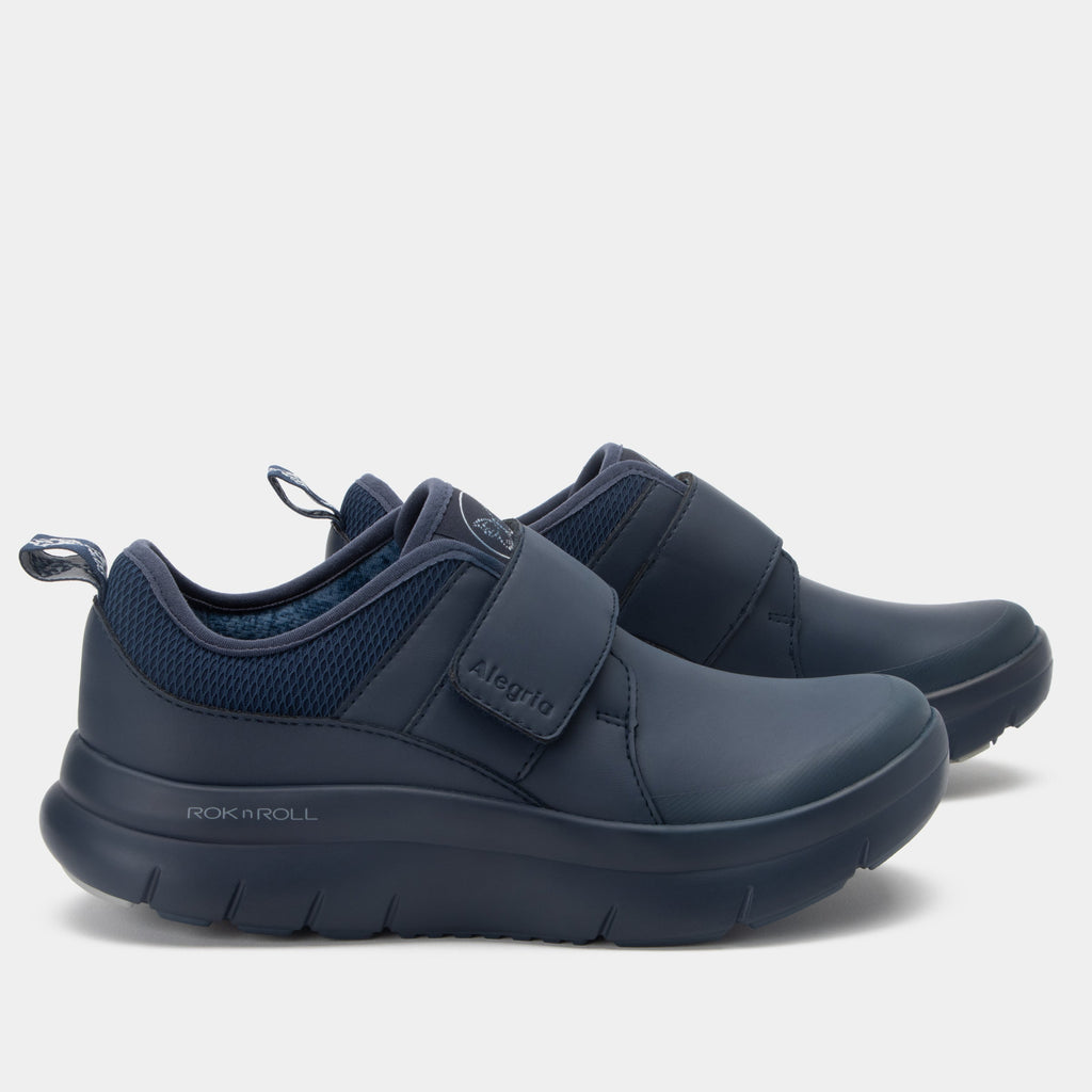Double Trouble Navy shoe on our Rok n Roll™ outsole RRDT-7617_S2