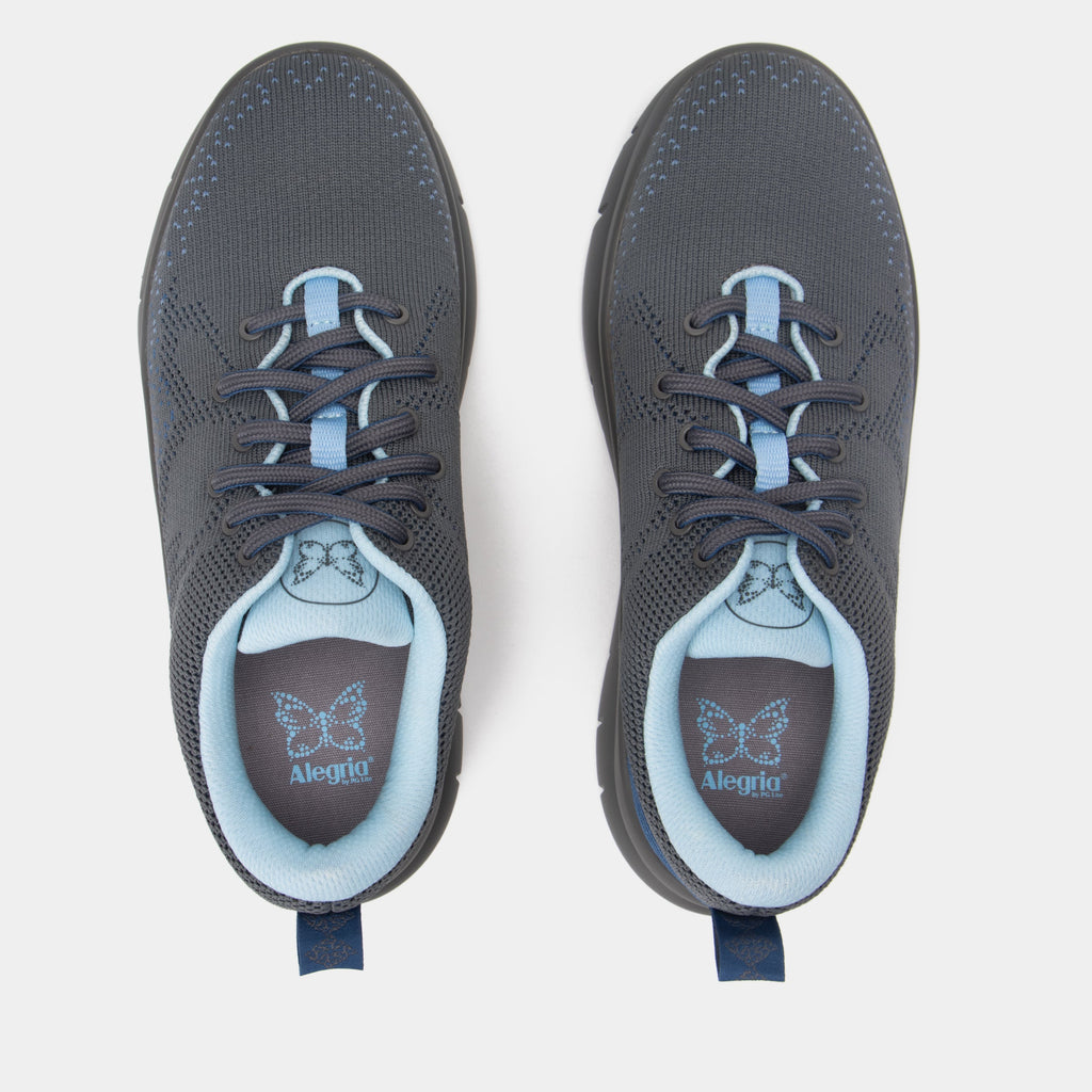 Roll On Blue Whisper shoe on our Rok n Roll™ outsole with a Dream Fit® knit upper RRRO-7620_S4