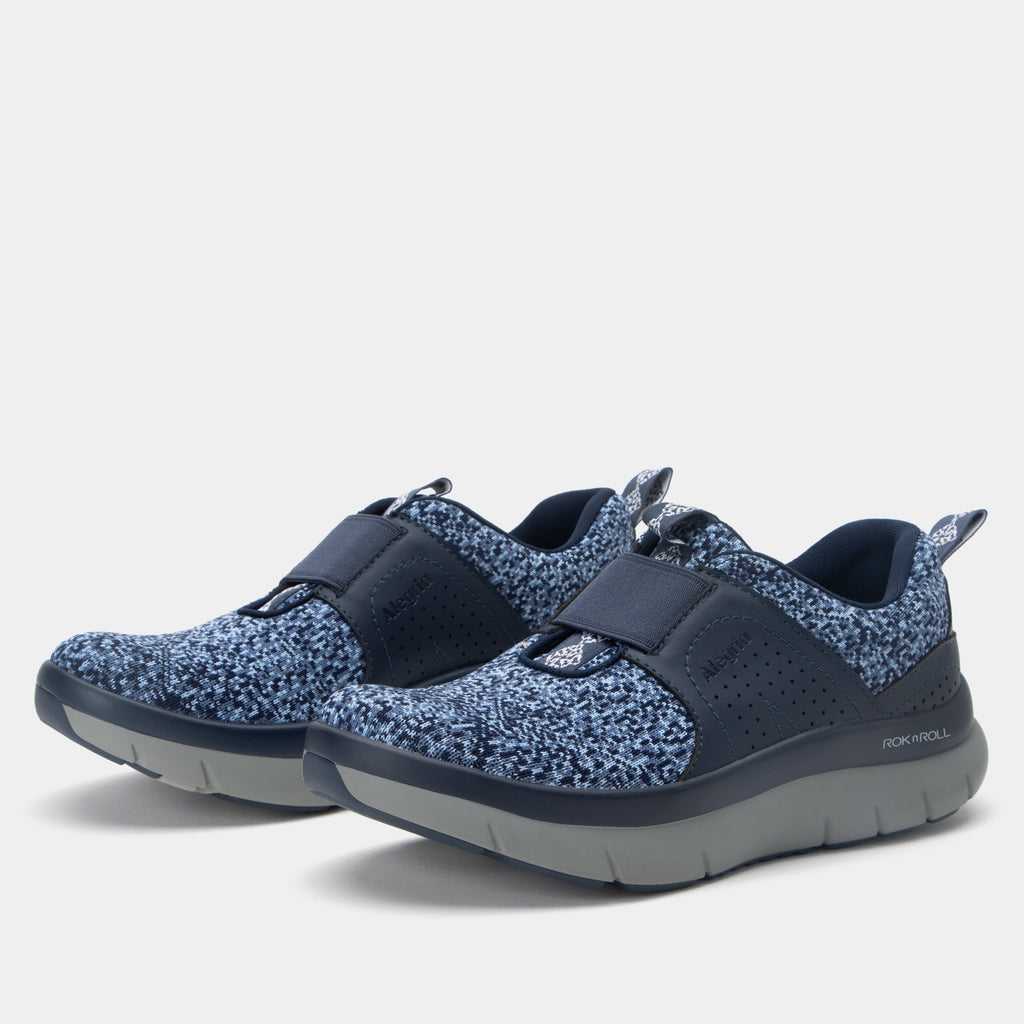 Rotation Navy shoe on our Rok n Roll™ outsole with a Dream Fit® knit upper RRRT-7624_S1