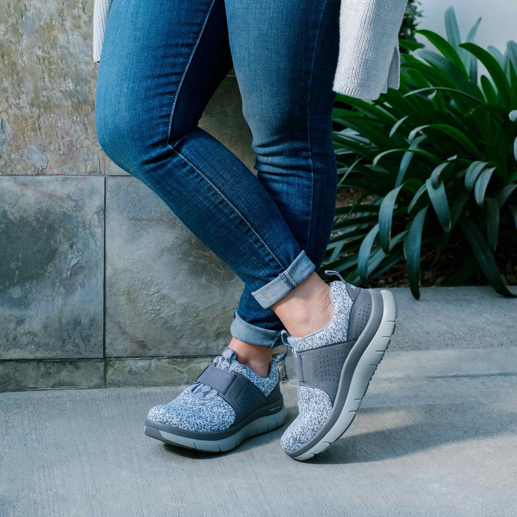 Rotation Grey shoe on our Rok n Roll™ outsole with a Dream Fit® knit upper RRRT-7626