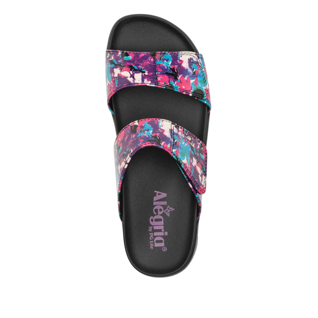 Rubie Collage Party vegan upper sandal on heritage outsole - RUB-7559_S5