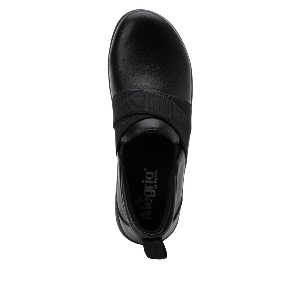 Savvie Black Smooth professional shoe with lightweight responsive outsole. SAV-7604_S5