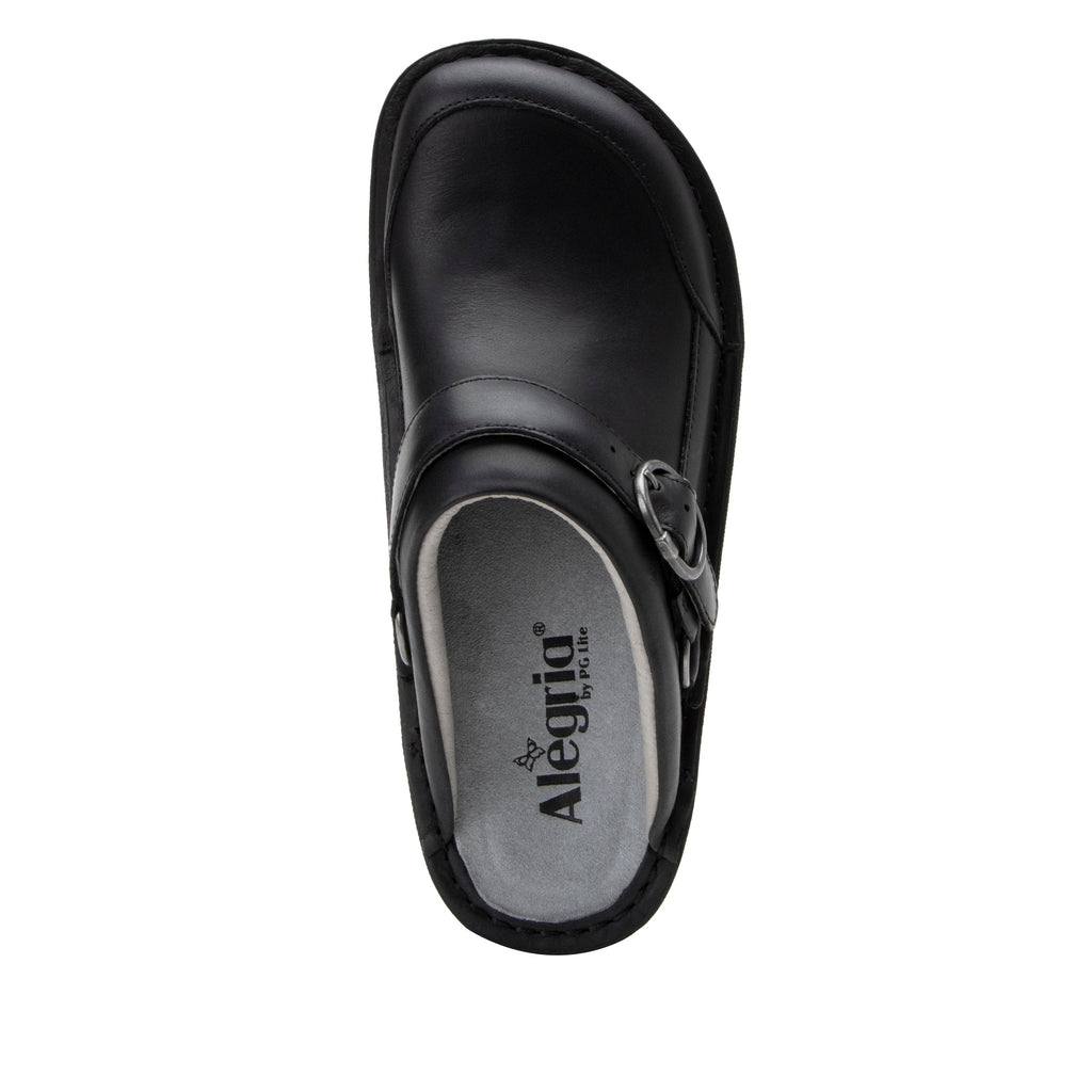 Seville Oiled Black Professional Clog on Classic Rocker outsole - SEV-7582_S5
