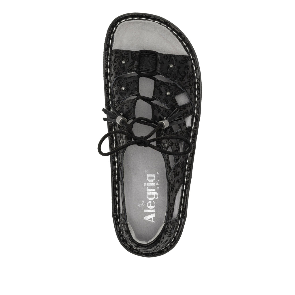 Valerie Ivalace Sandal with adjustable laceup on mini outsole - VAL-7515_S5