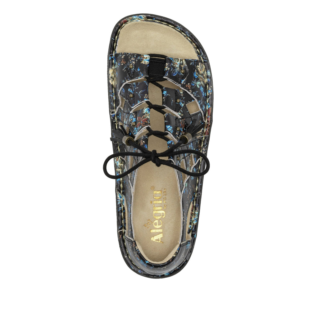 Valerie Passionate Sandal with adjustable laceup on mini outsole - VAL-7533_S5