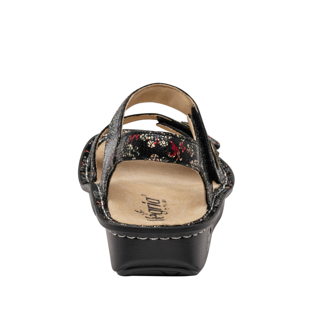 Vienna Posh Sandal with two adjustable hook and loop strap closures and ankle strap - VIE-7516_S4