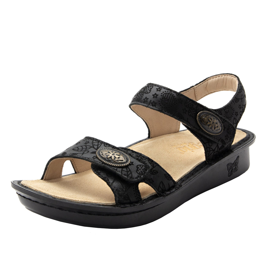 Vienna Go Lightly Sandal with two adjustable hook and loop strap closures and ankle strap - VIE-951_S1 (1964793331766)