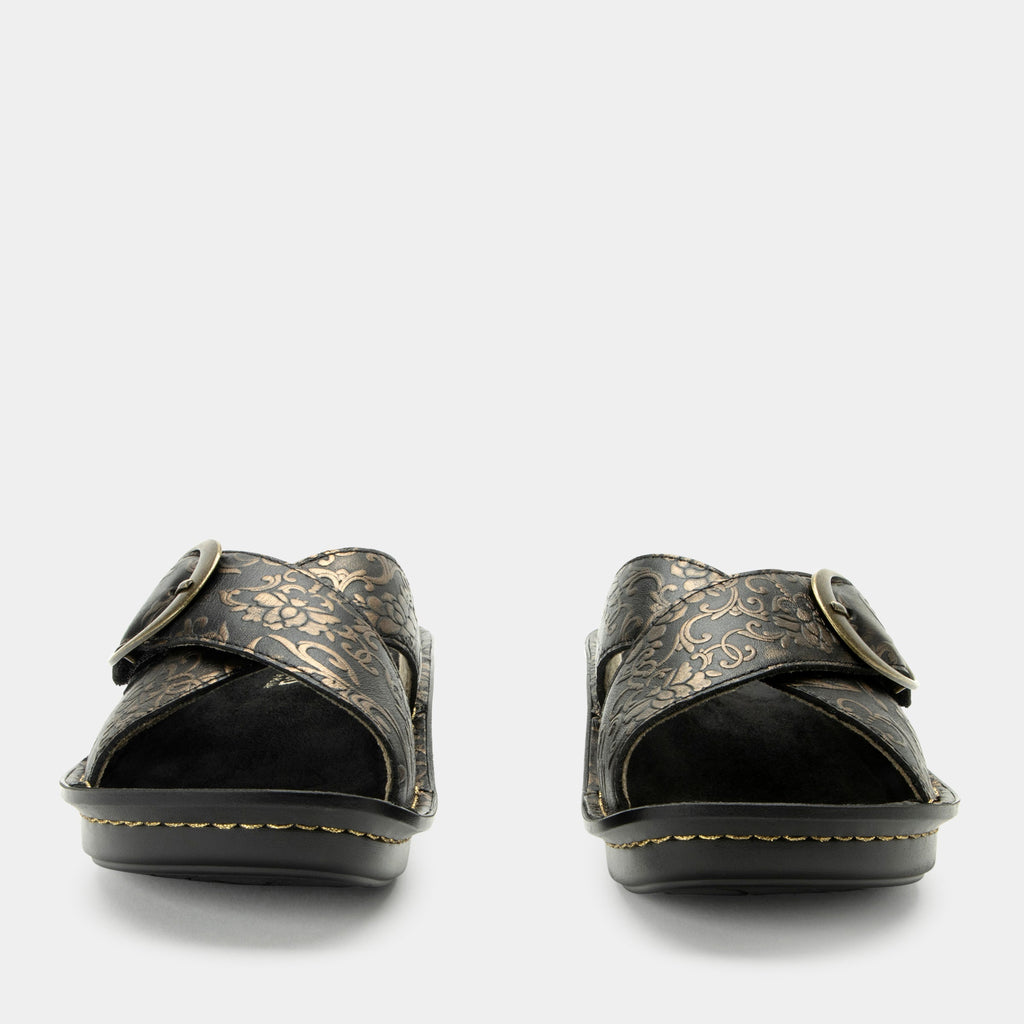 Vanya Chandelier Bronze Sandal | Alegria Shoes