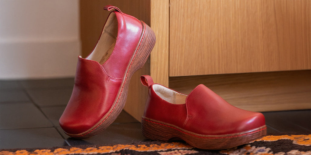 Orygin Borolo Red Slip On Shoe