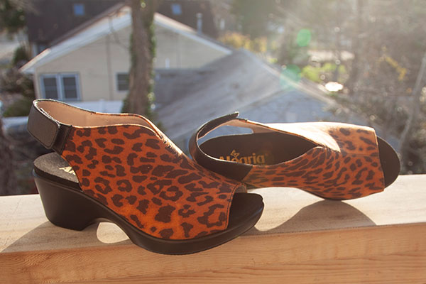 Rosie Leopard wedge sandal