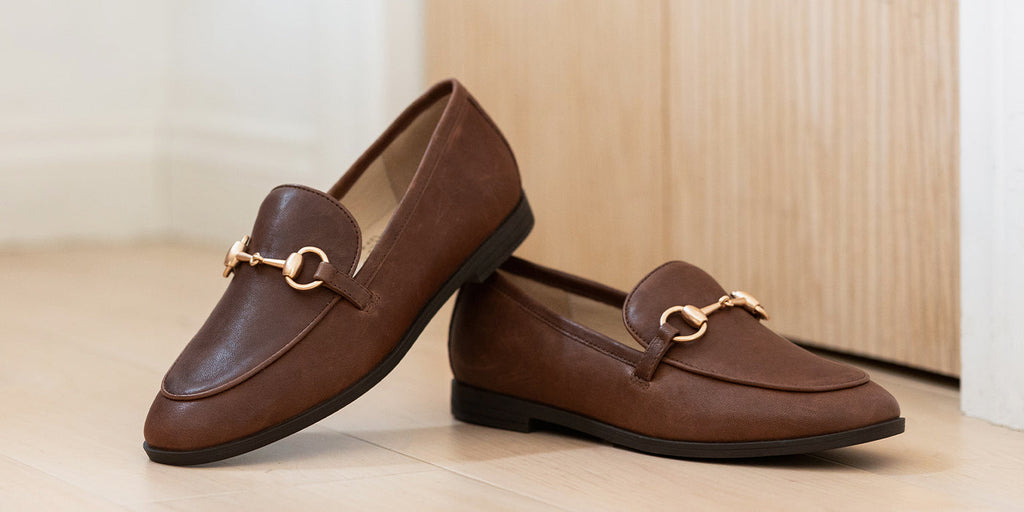 Aliya Gingerbread loafer with Signature Arch One Footbed | Alegria Shoes