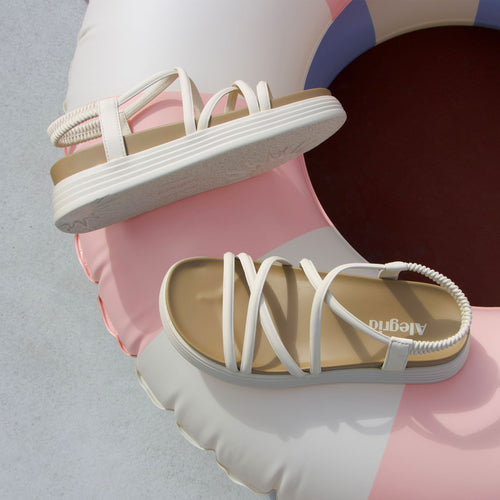 Audie Crème Brulee Sandal | Alegria Shoes