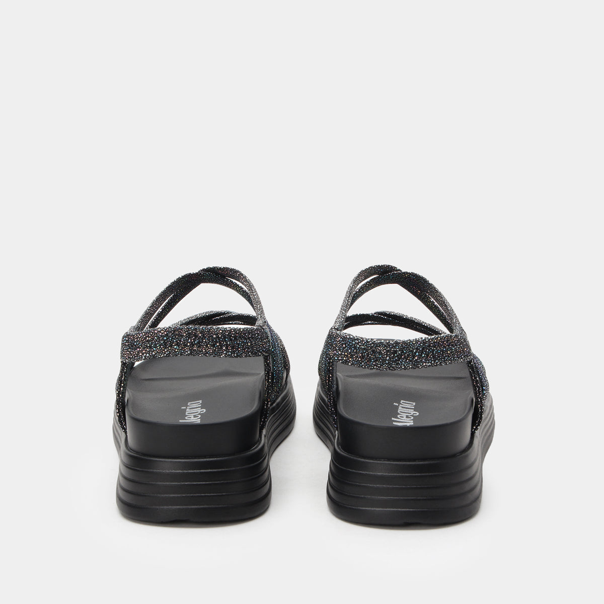Audie Phosphorescence Black Sandal | Alegria Shoes