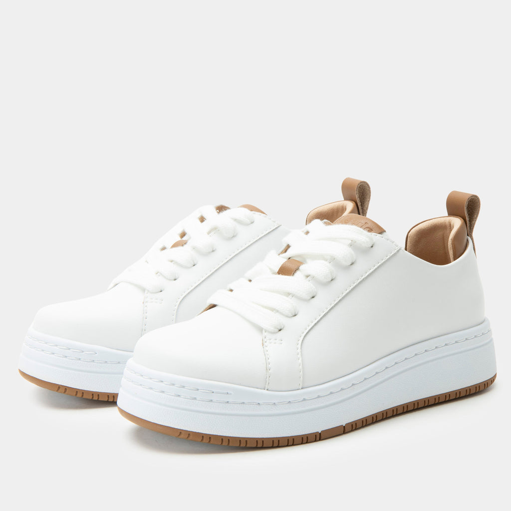 Adysen White Shoe | Alegria Shoes