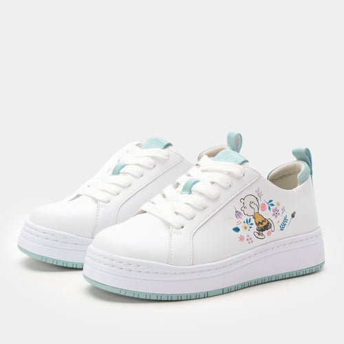 Adysen In Flowers Sage Shoe | Alegria Shoes