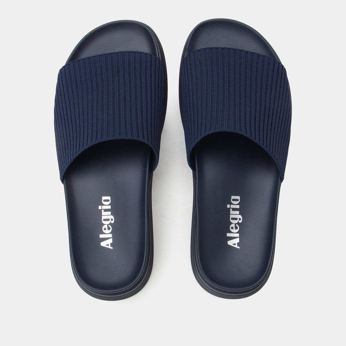 Akimi Navy Sandal | Alegria Shoes