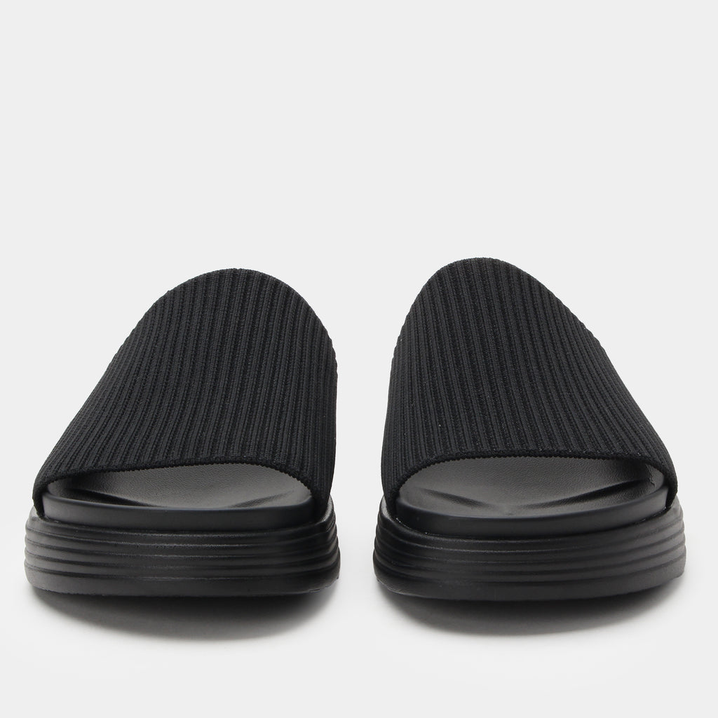 Akimi Black Sandal | Alegria Shoes
