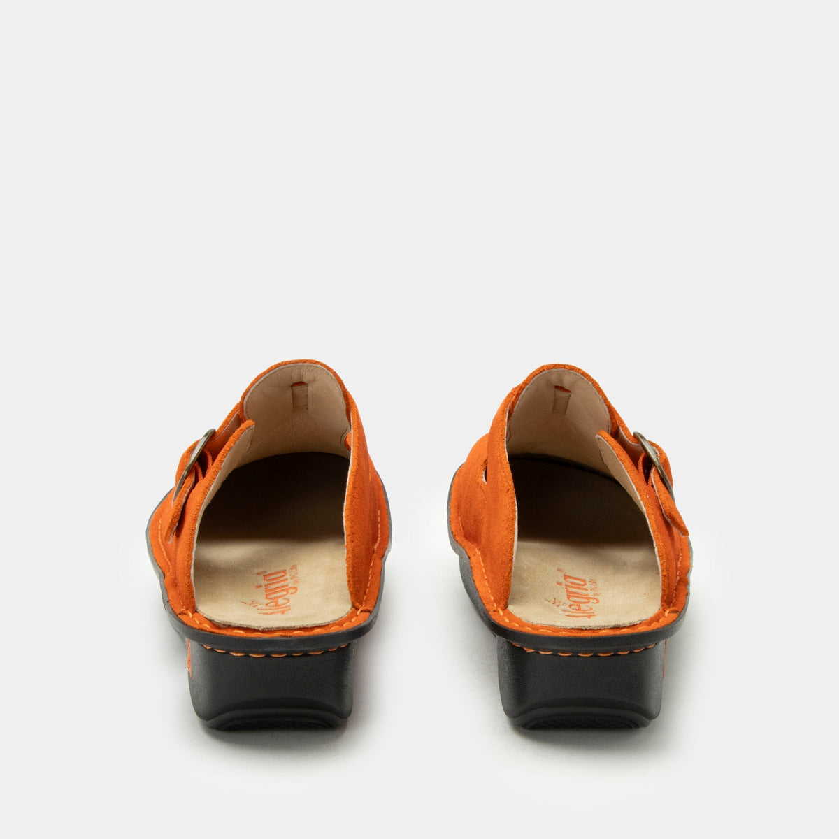 Classic Orange You Glad Suede Shoe | Alegria Shoes