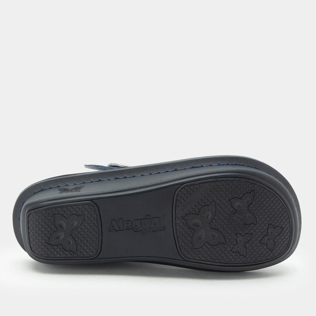  Bottom view showing the textured outsole.  ALG-6559