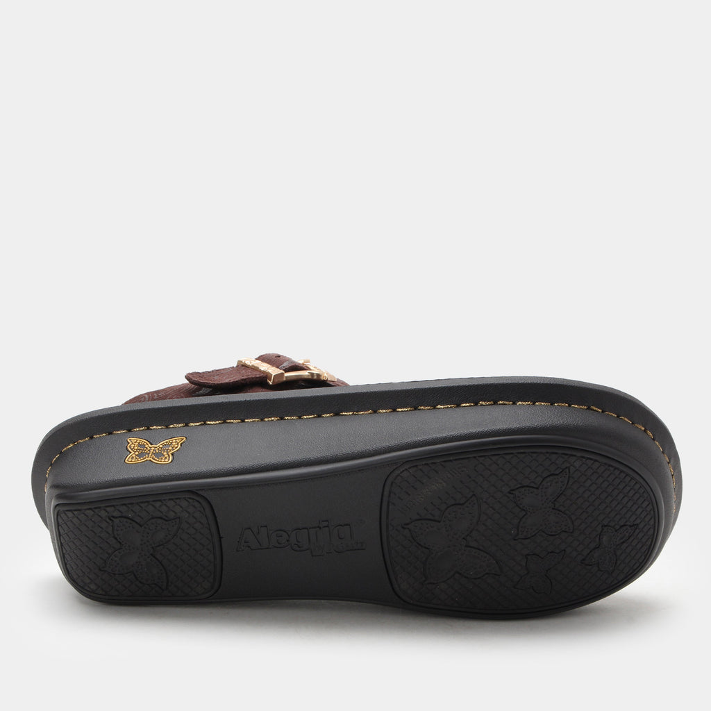 Classic Swirling Brown Shoe | Alegria Shoes
