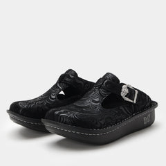 Classic Swirling Black Shoe