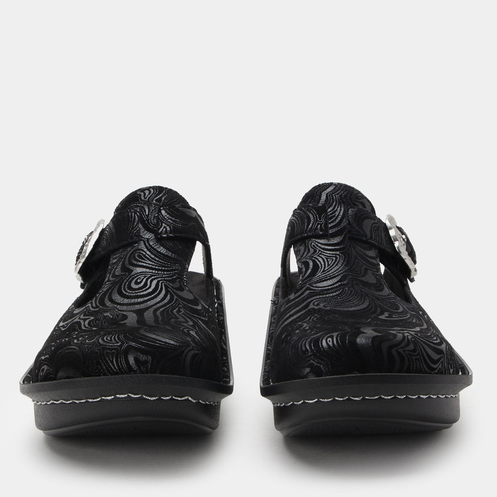 Classic Swirling Black Shoe | Alegria Shoes