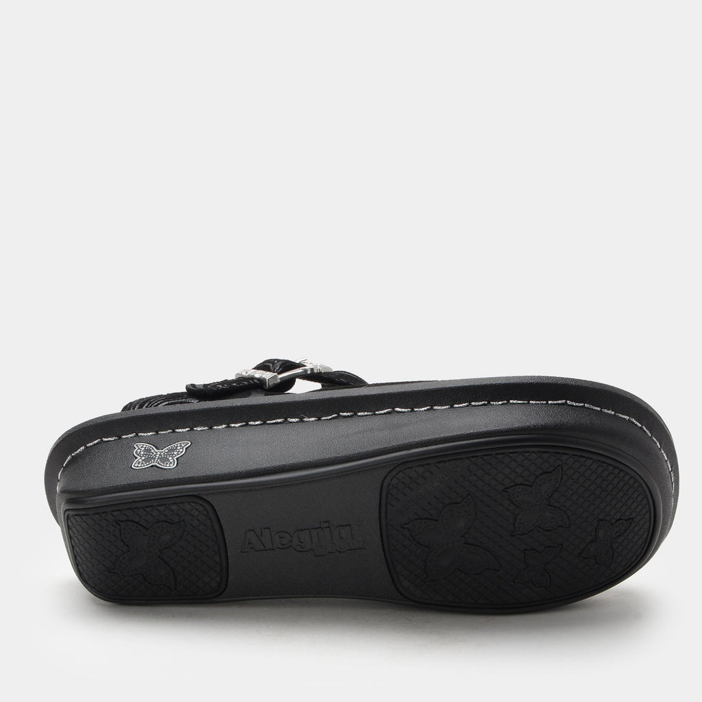 Classic Swirling Black Shoe | Alegria Shoes