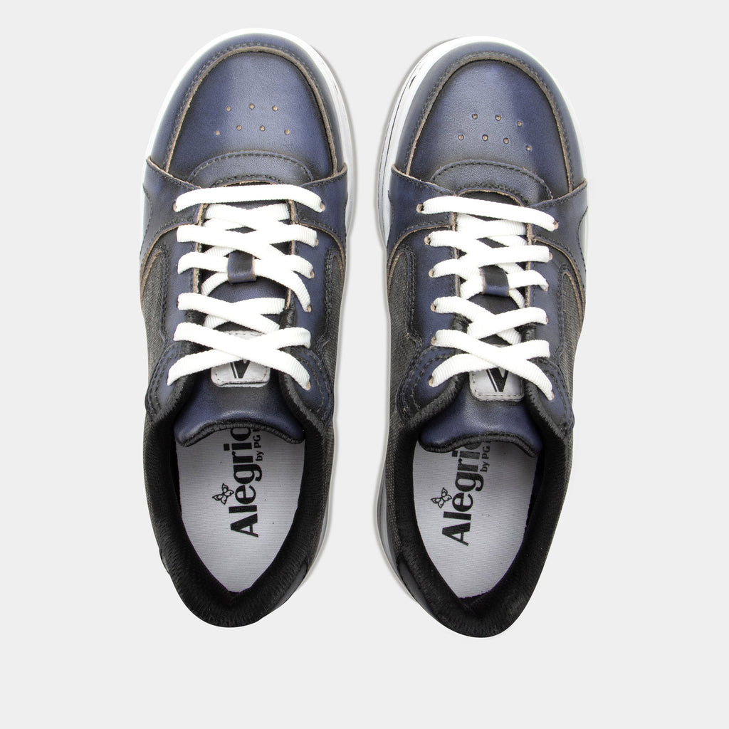 Alyster Blue Black Shoe | Alegria Shoes