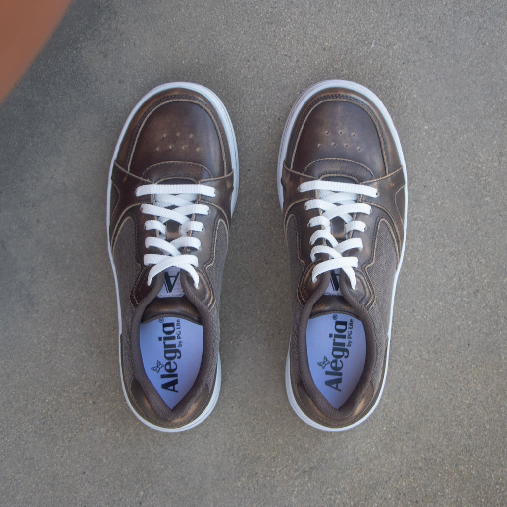Alyster Brown Shoe | Alegria Shoes